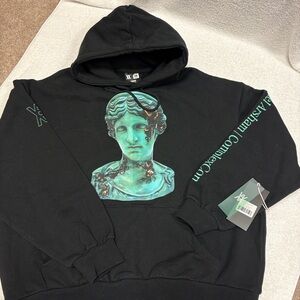 Complex.com Daniel Arsham eroded bronze hoodie men’s medium